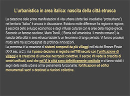 Lurbanistica in area italica nascita della città etrusca 1